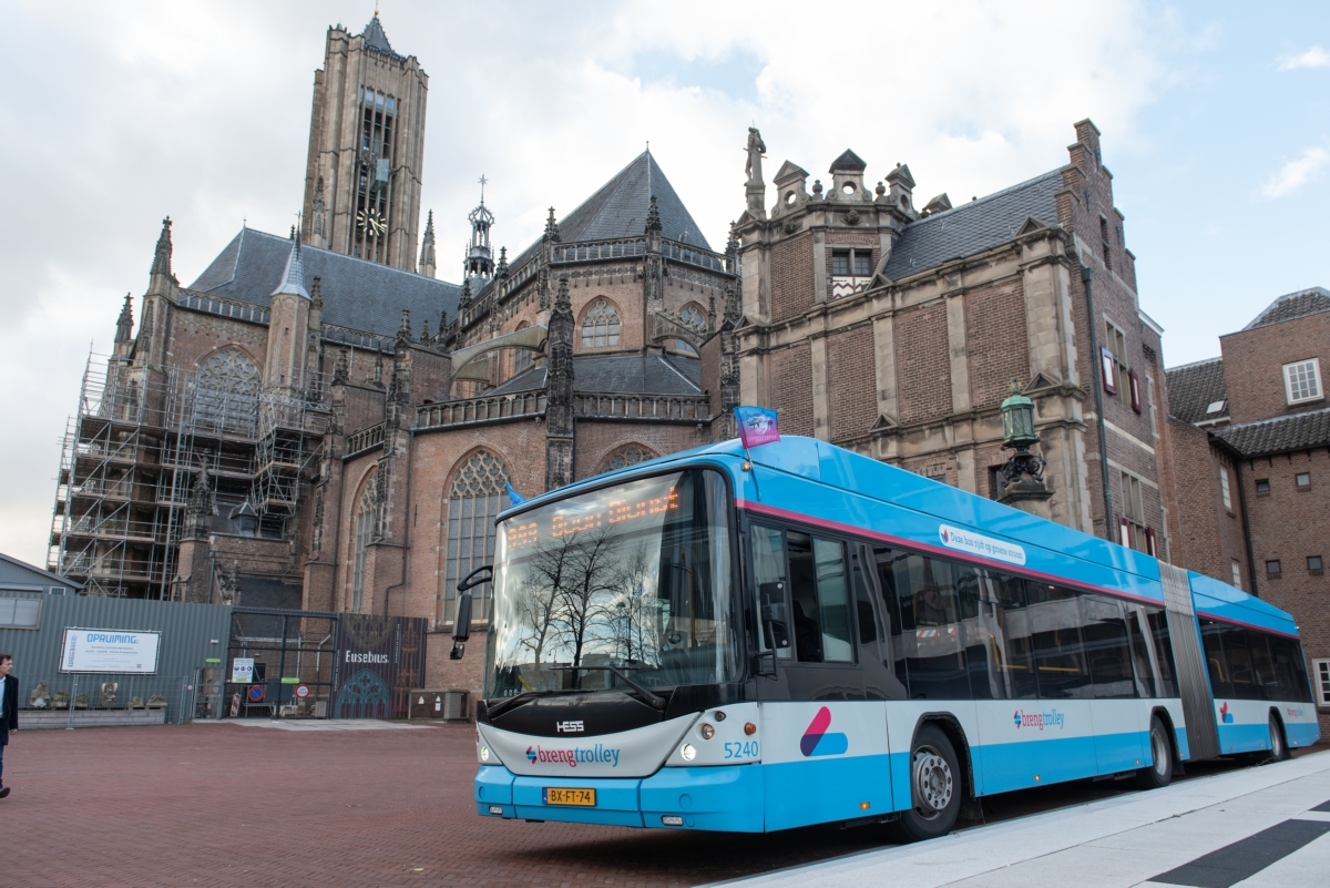 Trolleybus in Arnhem