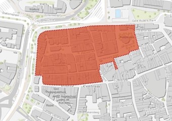 Kaart fietsstalverbod Koningsdag