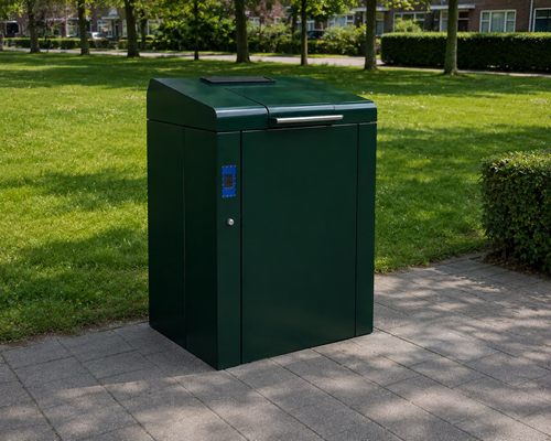 Impressie nieuwe gfe+t container